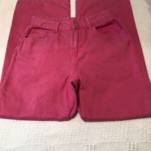 SHEIN Pink Flare & Wide Leg Jeans